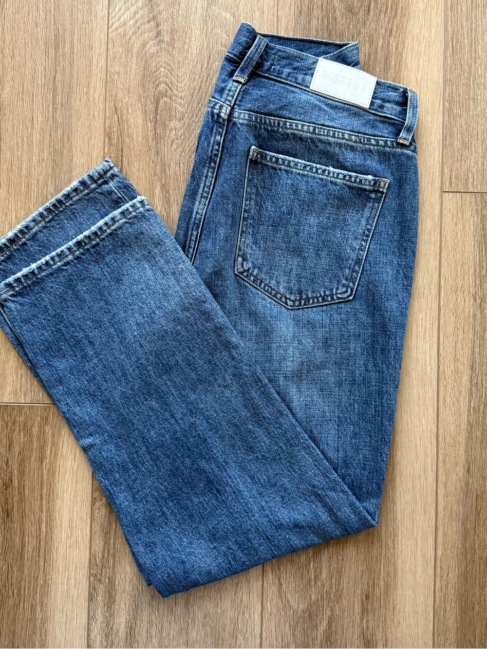 PISTOLA Classic Blue Denim Jeans size 27